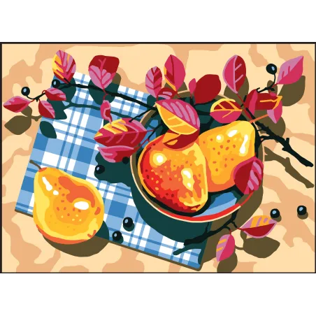 Printed Canvas 22x30 Pears CDA6317