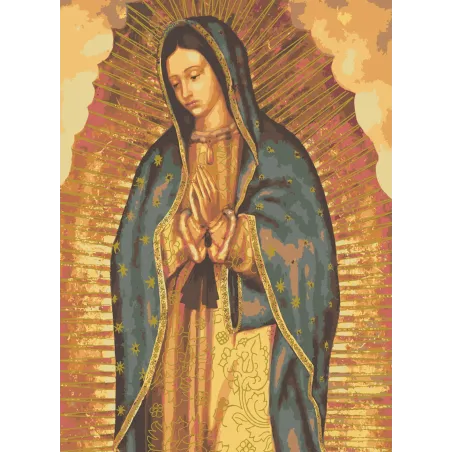 Printed Canvas 22x30 Our Lady of Guadeloupe CDA6271