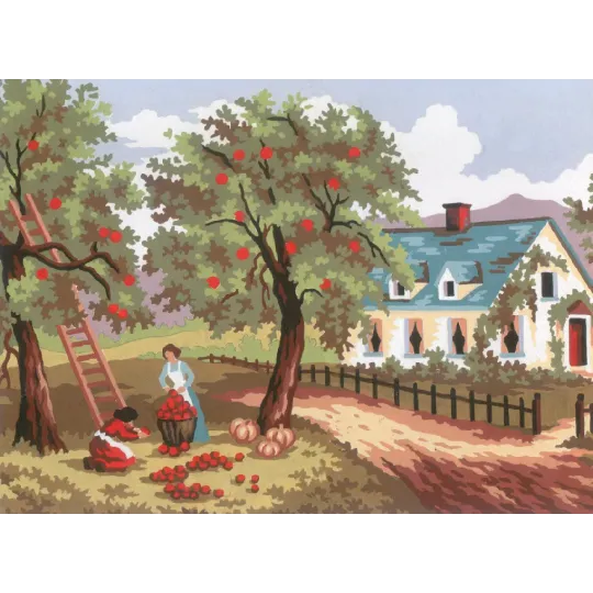 Printed Canvas 22x30 Autumn Scene CDA6187