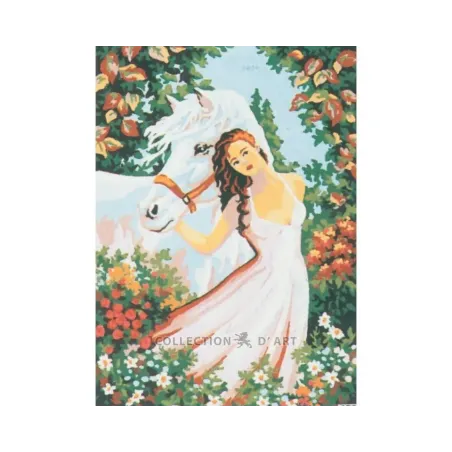 Toile imprimée 20x30 Cheval Rêve CDA6036