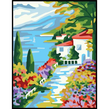 Printed Canvas 14x18 Chalet CDA3376