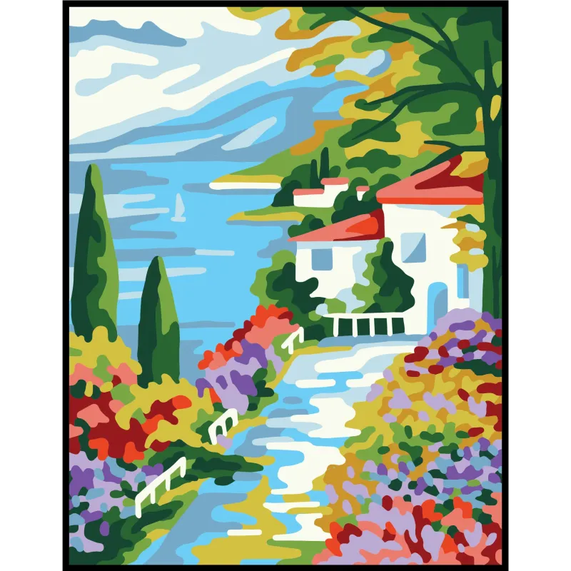 Printed Canvas 14x18 Chalet CDA3376