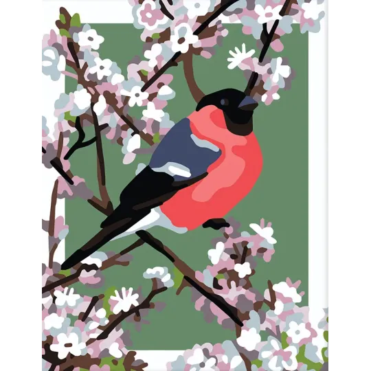 Printed Canvas 14x18 Bullfinch CDA3344
