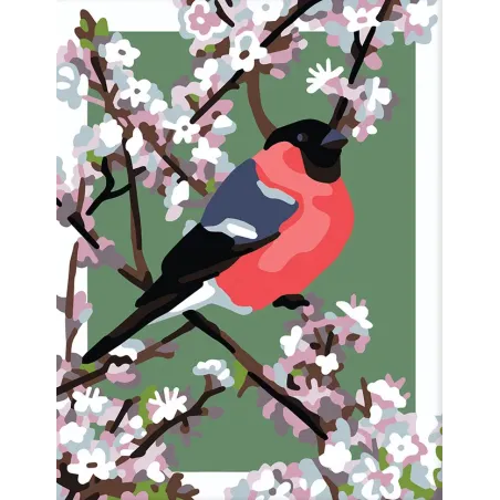 Printed Canvas 14x18 Bullfinch CDA3344