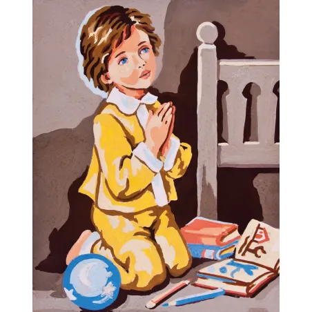 Spausdinta drobė 14x18 Miego maldos CDA3295