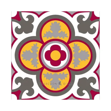 Bedruckte Leinwand 14x14 Ornament CDA3019