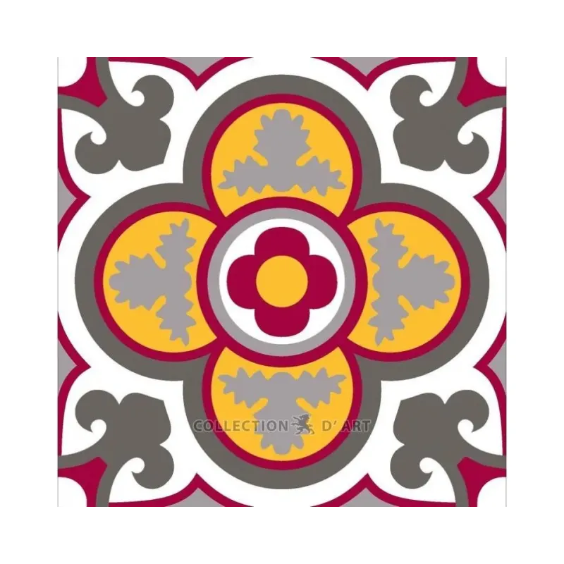 Spausdintas drobės 14x14 ornamentas CDA3019