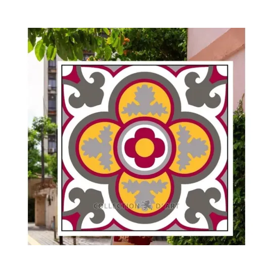 Spausdintas drobės 14x14 ornamentas CDA3019