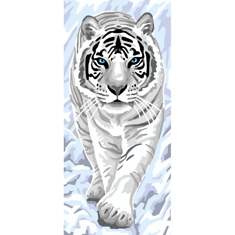 Printed Canvas 23x50 Tiger CDA8062