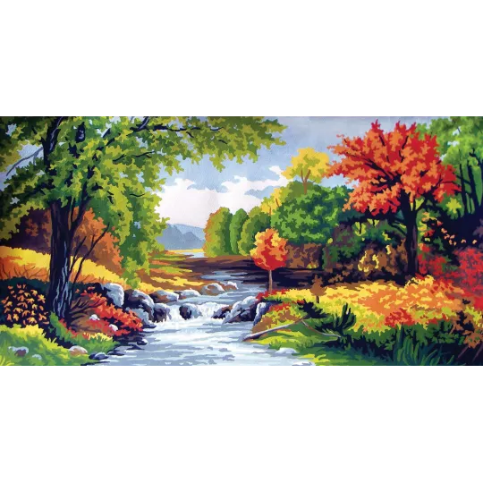 Printed Canvas 30x52 Autumn Time CDA11563