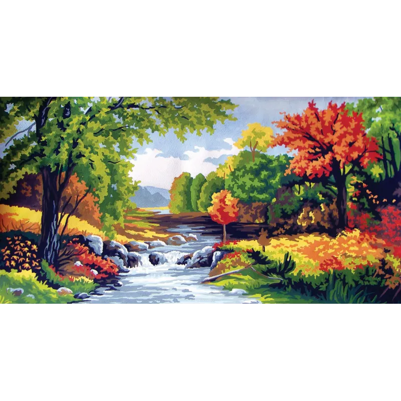 Spausdinta drobė 30x52 Rudens laikas CDA11563