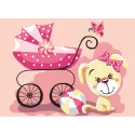 Printed Canvas 22x30 It's a girl! CDA6334