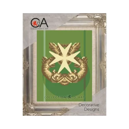 Tapestry Kit with printed canvas 14x18 The star CDA3008K