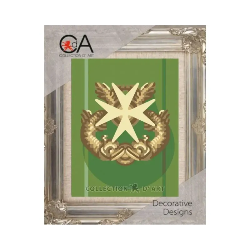 Tapestry Kit with printed canvas 14x18 The star CDA3008K