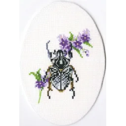 Cross-Stitch kit "Bug on lungwort" EH367