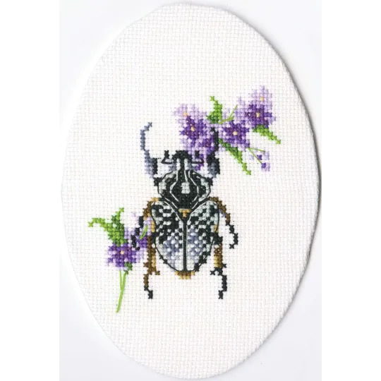 Cross-Stitch kit "Bug on lungwort" EH367
