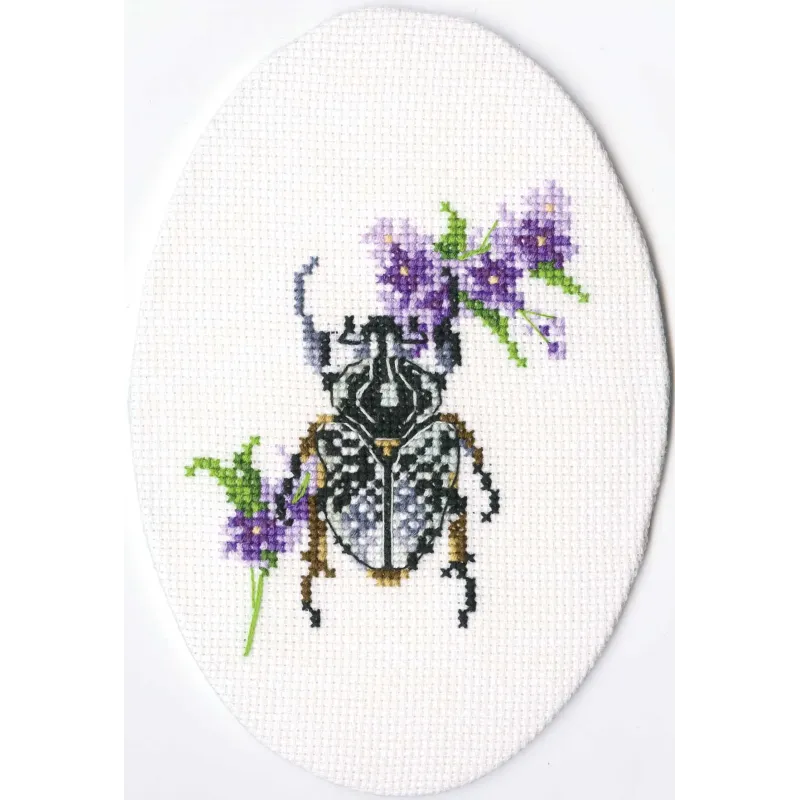 Cross-Stitch kit "Bug on lungwort" EH367