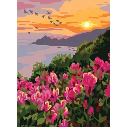 Printed Canvas 22x30 Sea sunset CDA6338