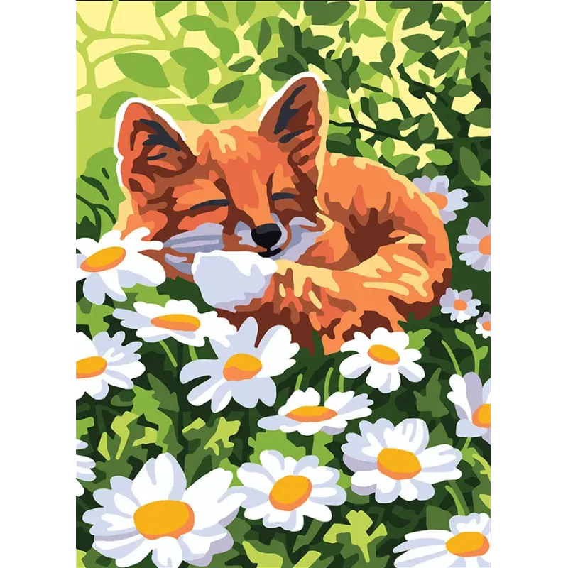 Toile imprimée 22x30 Fox CDA6328
