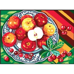 Gedruckte Leinwand 22x30 Äpfel CDA6314