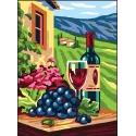 Печатный холст 22x30 Виноград и виноград CDA6313
