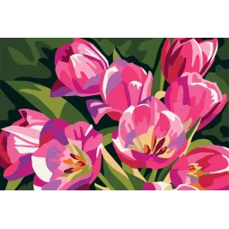 Toile imprimée 20x30 Fleurs sauvages CDA6289