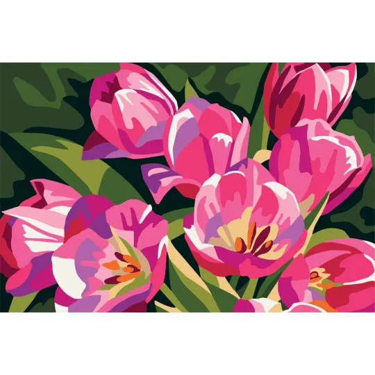 Bedruckte Leinwand 20x30 Wild Flowers CDA6289