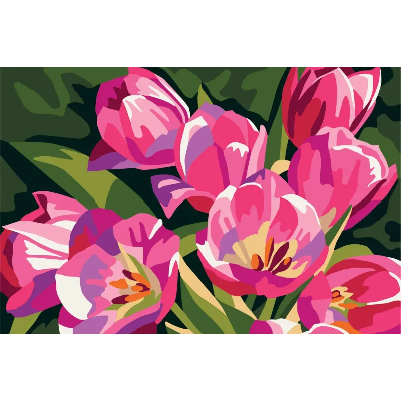 Spausdintas drobė 20x30 Wild Flowers CDA6289