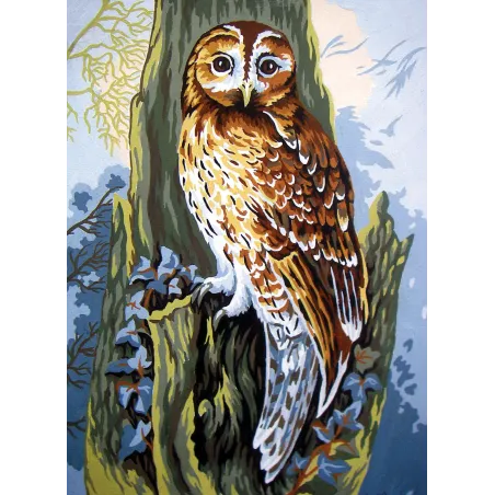 Printed Canvas 22x30 Owl CDA6252