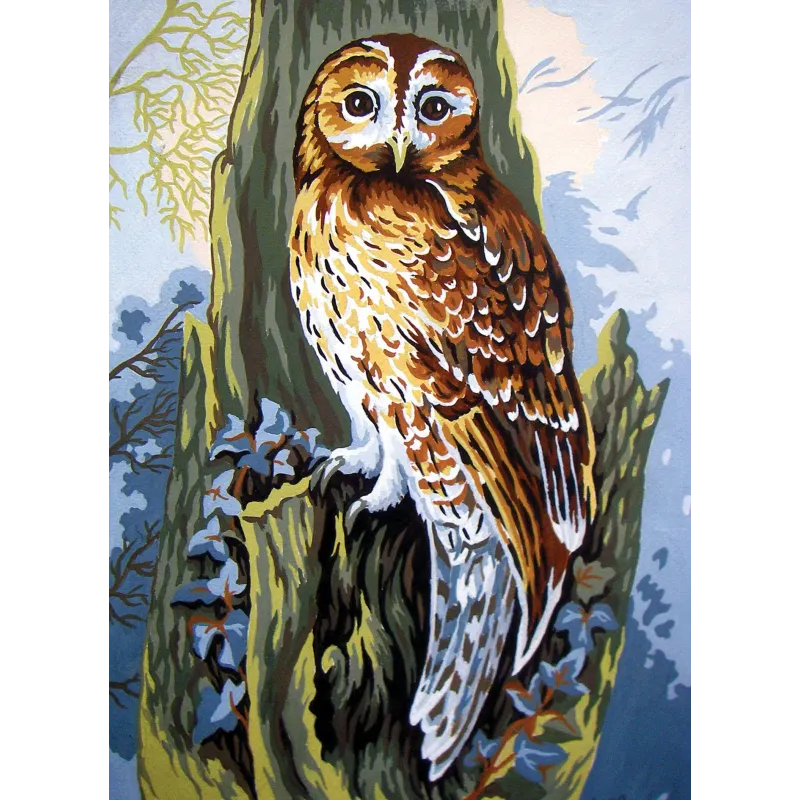 Printed Canvas 22x30 Owl CDA6252