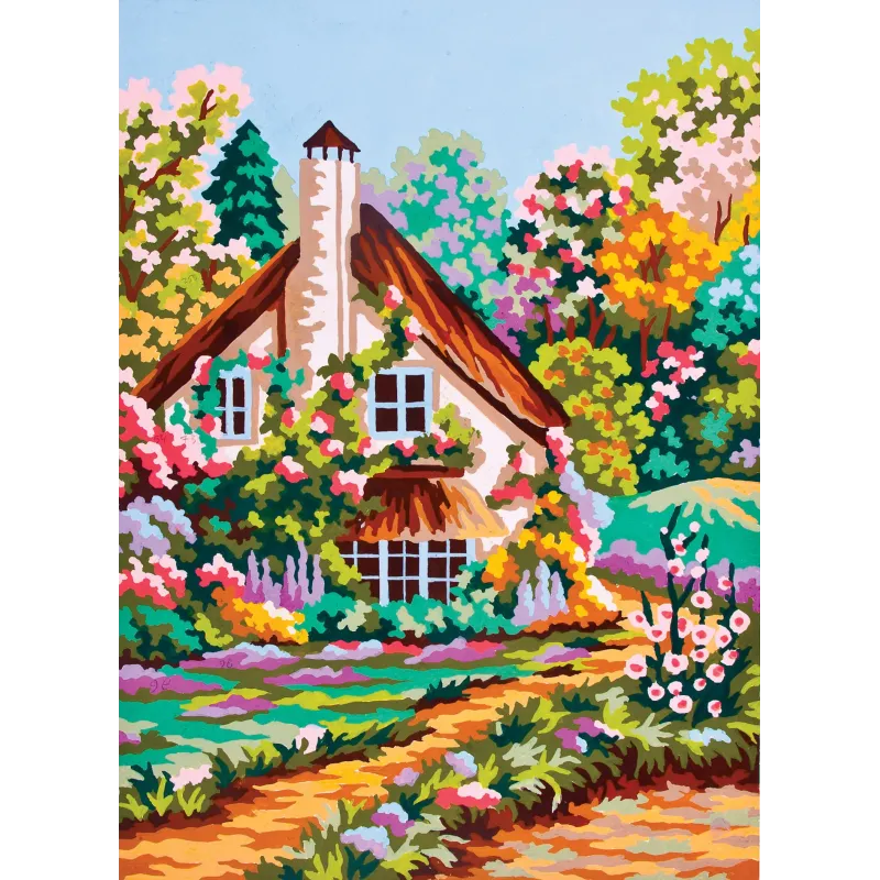 Atspausdinta drobė 22x30 Cottage Garden CDA6219