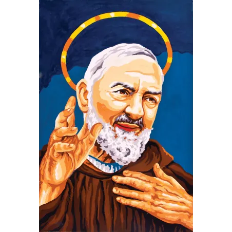 Gedruckte Leinwand 20x30 Hl. Franziskus von Assisi CDA6176