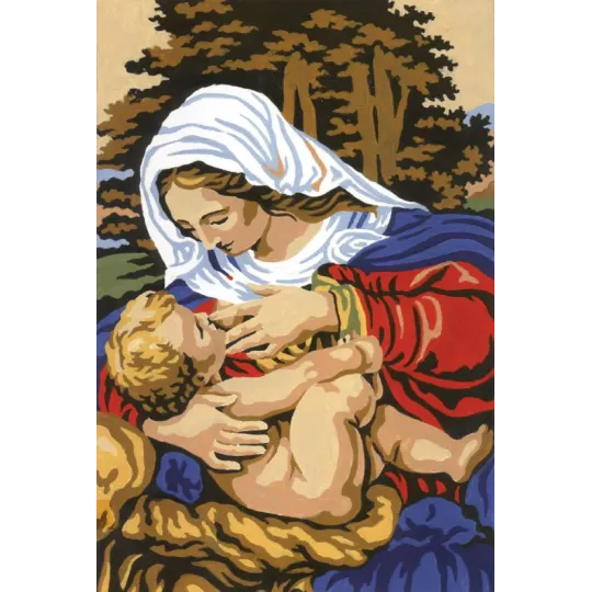 Printed Canvas 20x30 Madonna and Child CDA6134