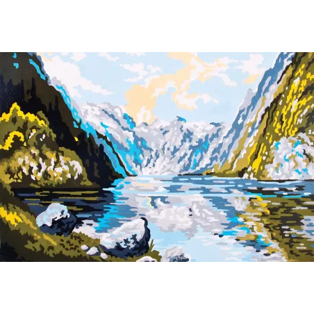 Печатный холст 20x30 Glacial Lake D CDA6128