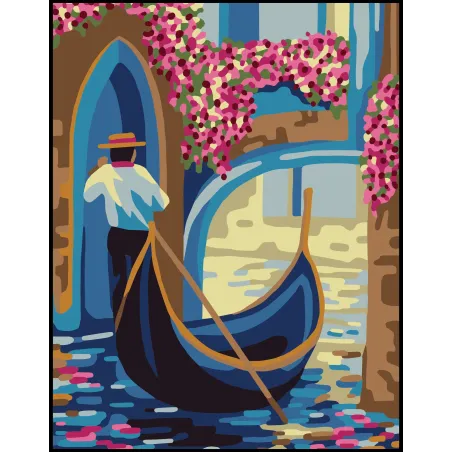 Printed Canvas 14x18 Gondolier CDA3384
