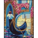 Canevas Imprimé 14x18 Gondolier CDA3384