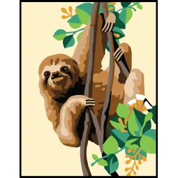 Printed Canvas 14x18 Sloth CDA3352