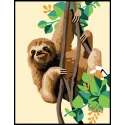 Printed Canvas 14x18 Sloth CDA3352