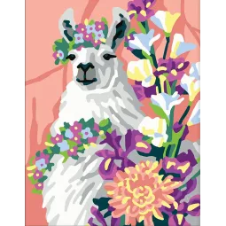 Printed Canvas 14x18 Lama2 CDA3340