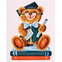 Печатный холст 14x18 Scholar Bear CDA3180