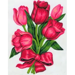Printed Canvas 14x18 Tulips CDA3045