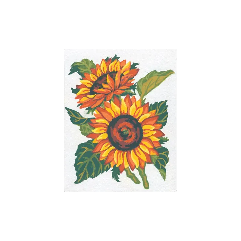 Toile imprimée 14x18 Tournesols CDA3042