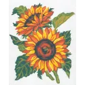 Printed Canvas 14x18 Sunflowers CDA3042