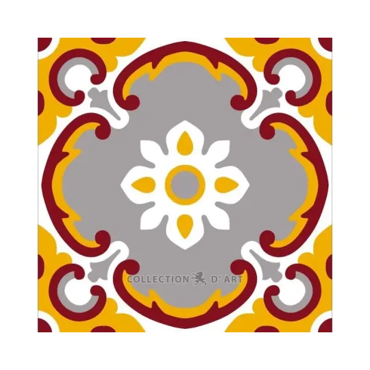 Gedruckter Canvas 14x14 Ornament CDA3021