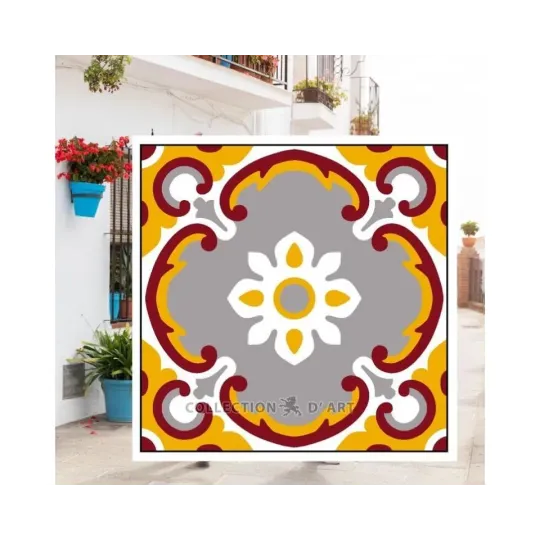 Toile Imprimée 14x14 Ornement CDA3021