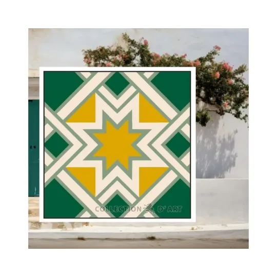 Bedrucktes Canvas 14x14 Ornament CDA3020