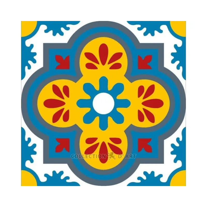 Gedruckte Leinwand 14x14 Ornament CDA3018