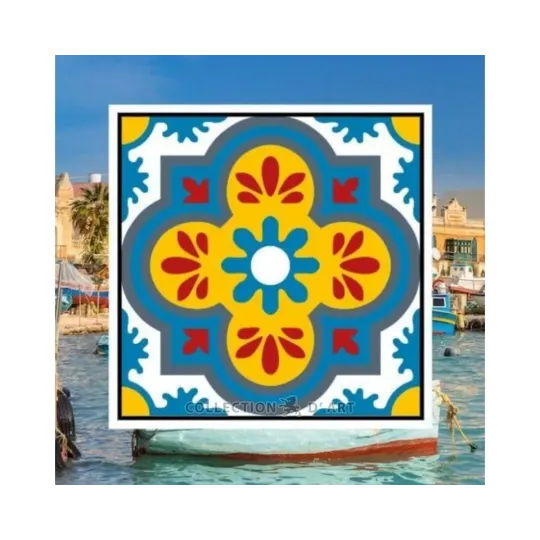 Spausdinta drobė 14x14 Ornamentas CDA3018