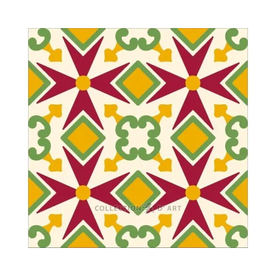 Печатный холст 14x14 Ornament CDA3004