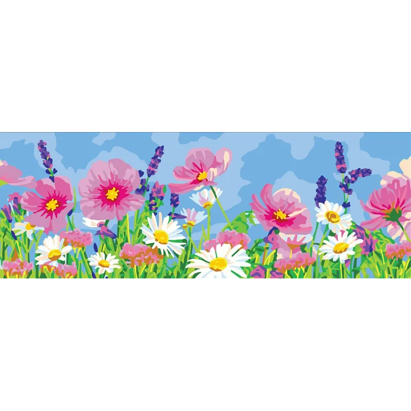 Printed Canvas 35x80 Flower field CDA9014W